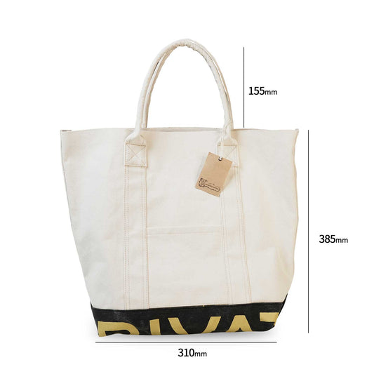 6号帆布トートバッグ|ビンテージタペストリー柄