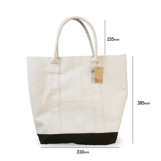 6号帆布トートバッグ|USビンテージテントパッチワーク