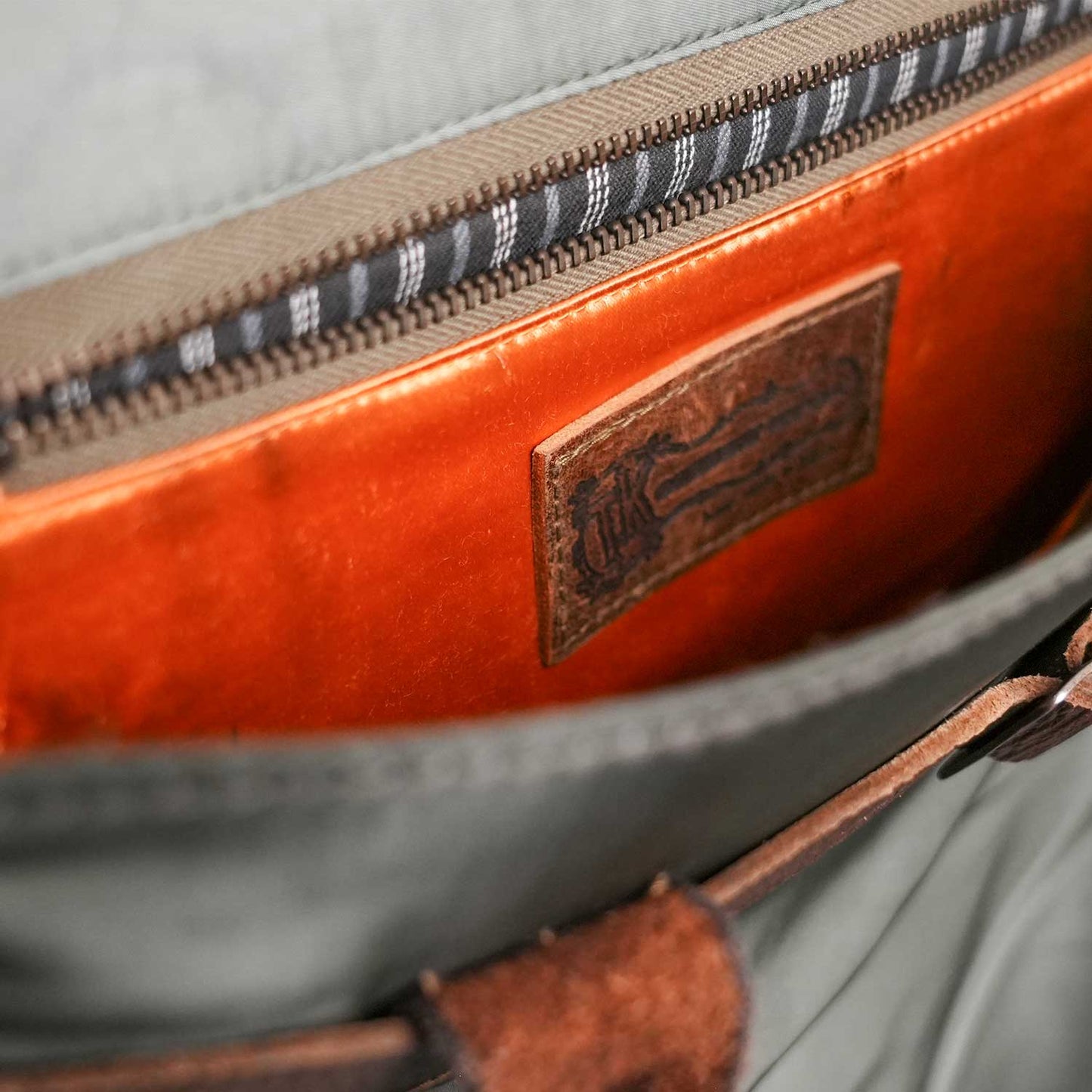 ヴィンテージUSミリタリー・パイロットスーツ生地使用 リメイクバッグ|US Military Flight Suit Remake Brief Bag