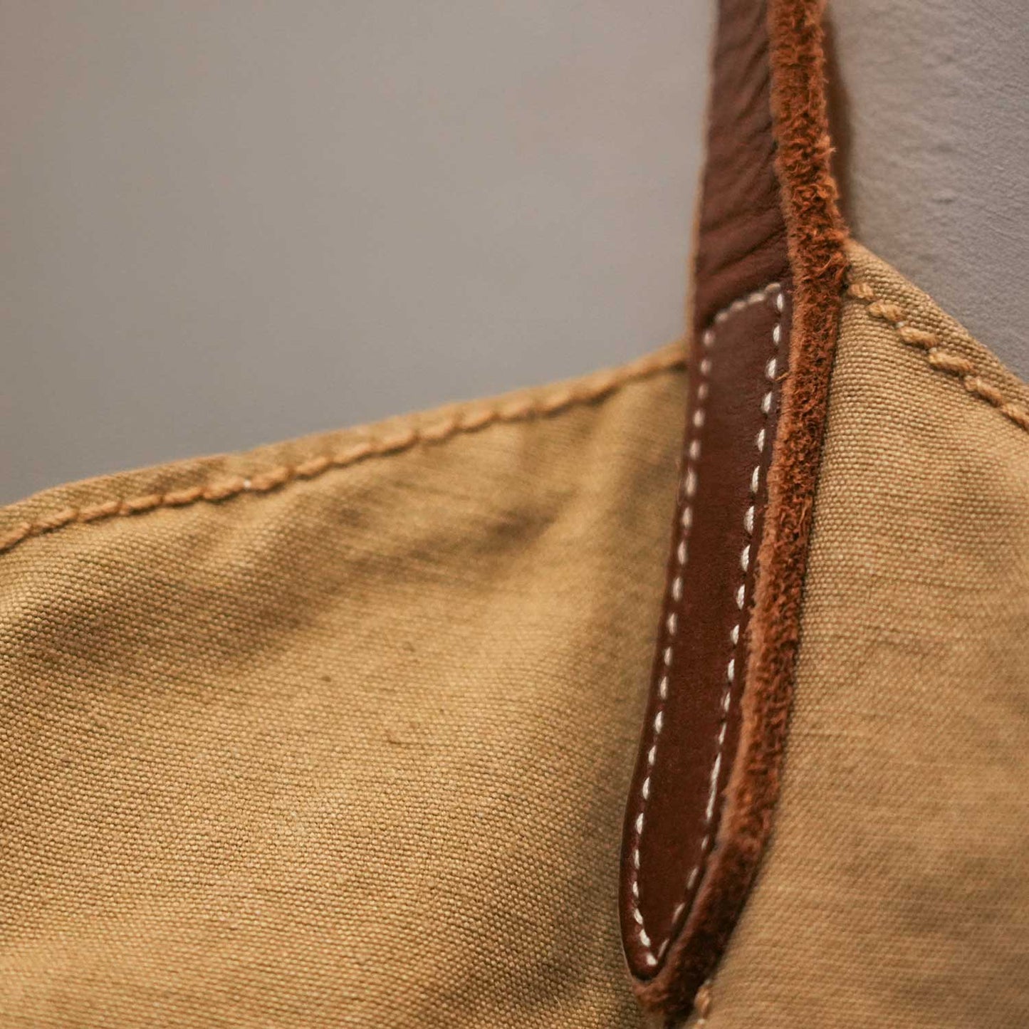 【希少】1940’s French Army Tent Fabric Tote Bag 1940年代フランス軍テント生地使用 トートバッグ