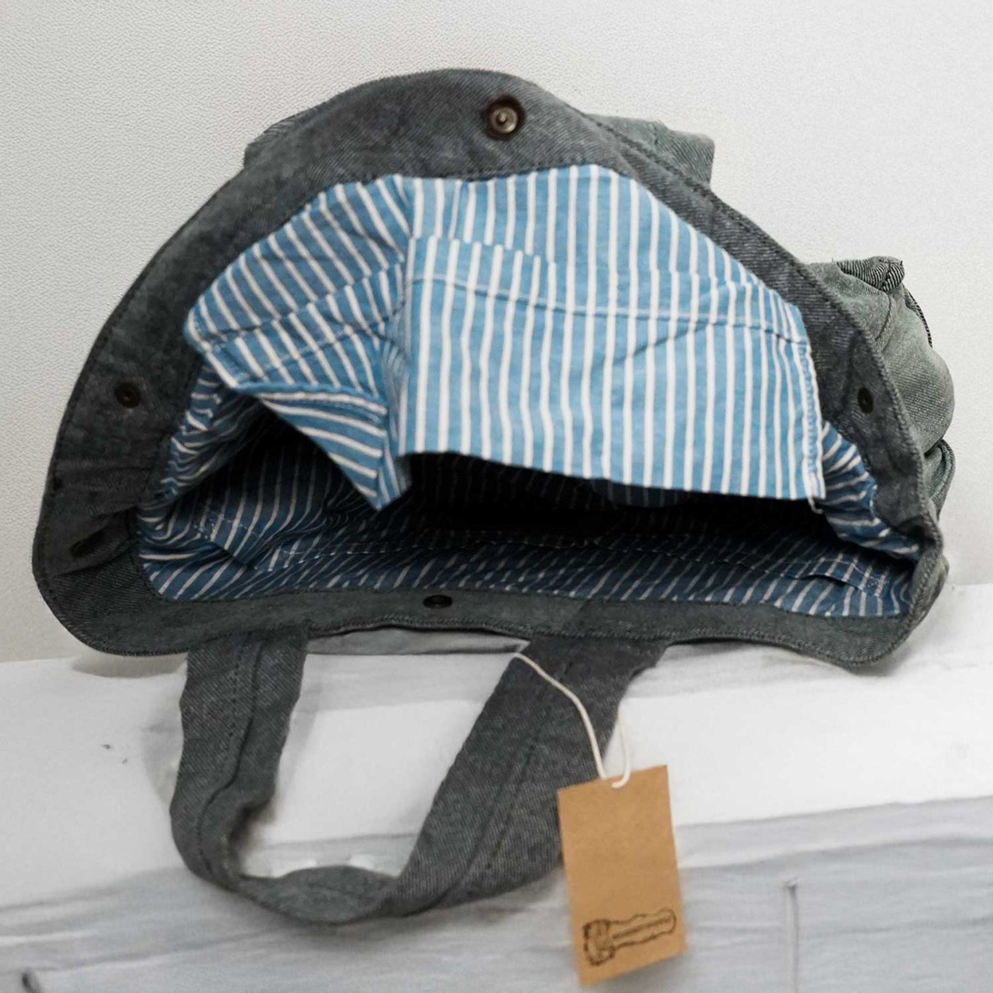 Swiss Military Denim Tote – ビンテージスイスミリタリーデニム リメイク トートバッグ