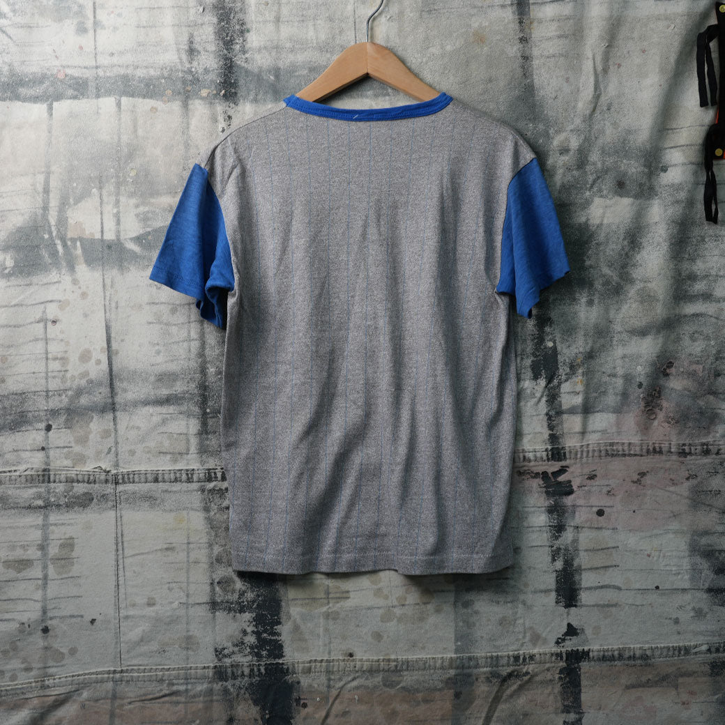 【Vintage Stock】ヴィンテージ ストライプコンビTシャツ