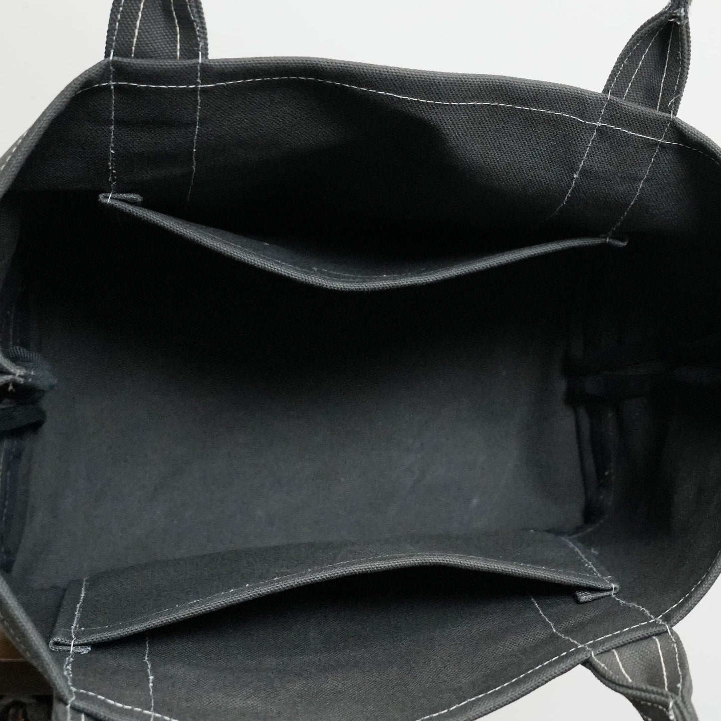 極厚4号帆布 ハンドメイド トートバッグ ブラック|100年愛せるタフな極厚4号キャンバス