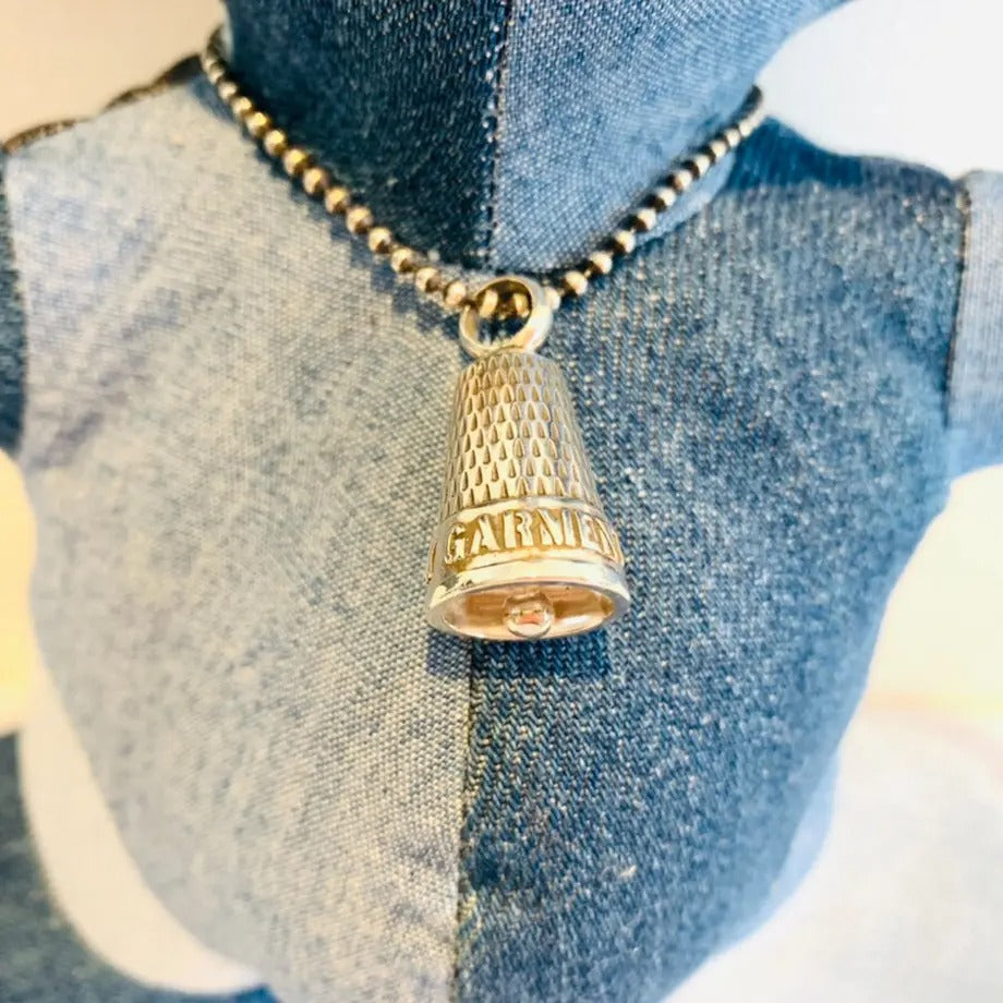 TK Denim Mouse(シルバーペンダント)|T.K GARMENT SUPPLY|リメイク・リサイクル・ナチュラルをメインコンセプトとして掲げたブランド シルバーアップ