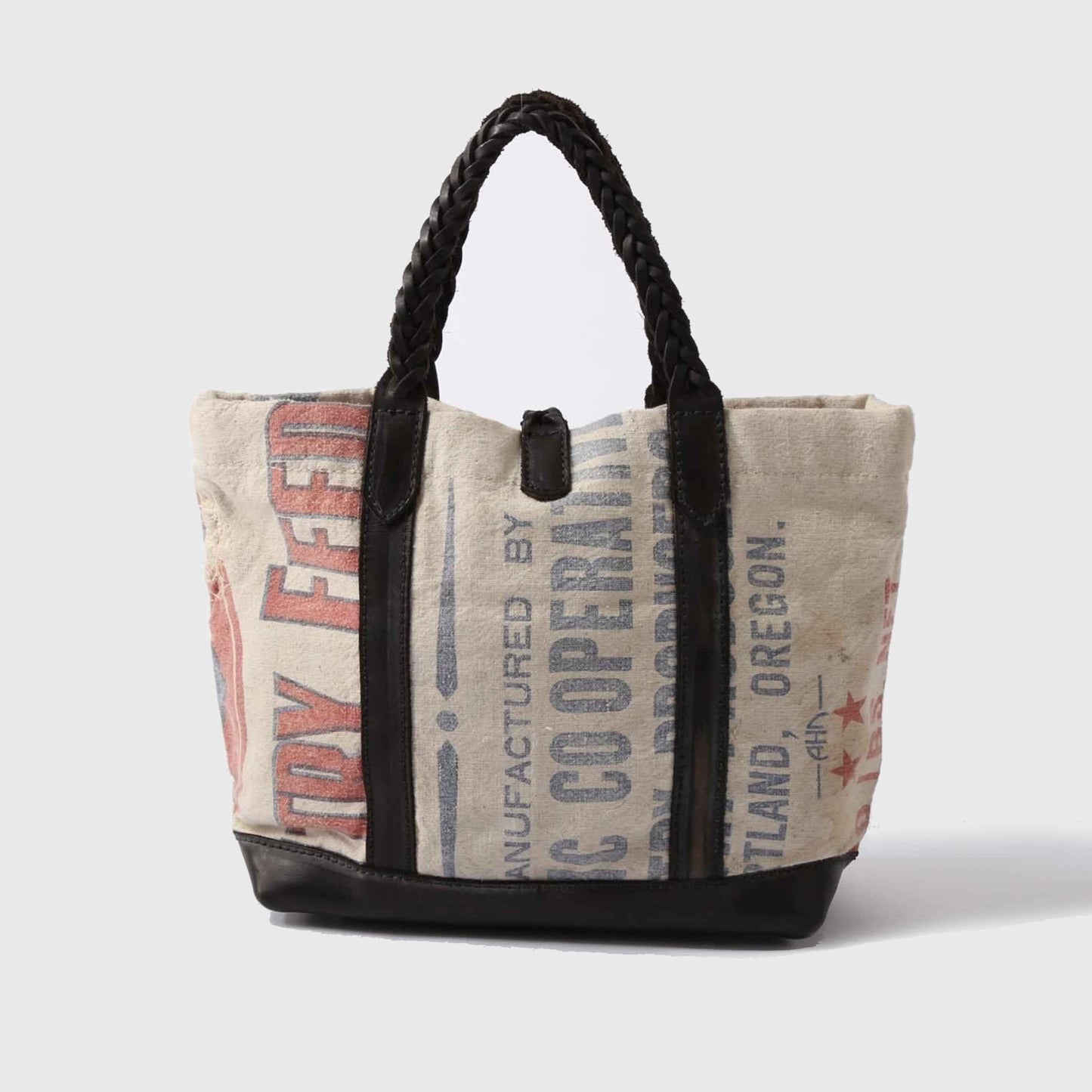 トートバッグ(TK-09WH)(1950USビンテージFeedsac(穀物袋)リメイク)|T.K GARMENT SUPPLY|リメイク・リサイクル・ナチュラルをメインコンセプトとして掲げたブランド