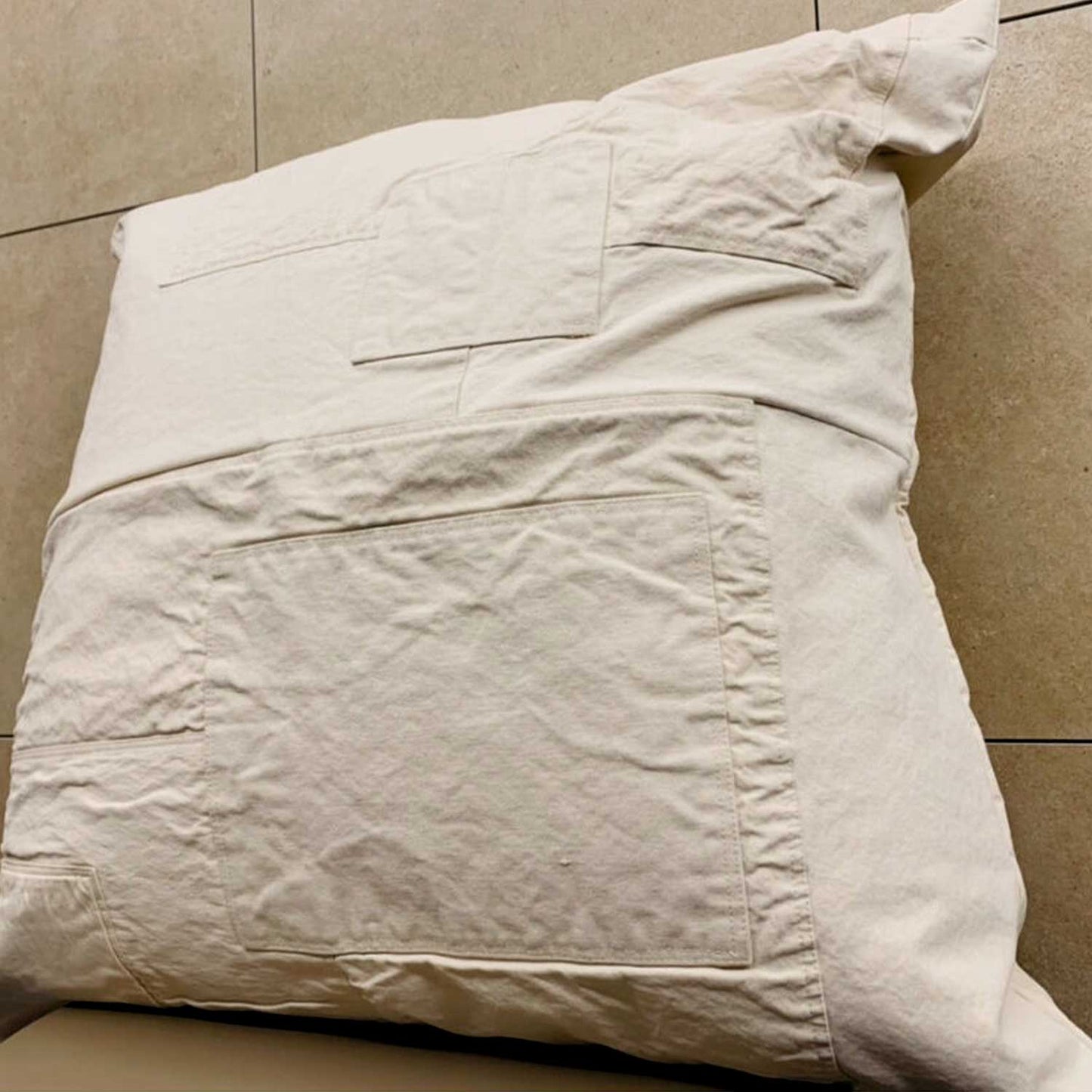 商品管理 TK-Boro クッション(Canvas)(日本製帆布生地パッチワーククッションBOROスタイル)90cm角|T.K GARMENT SUPPLY|リメイク・リサイクル・ナチュラルをメインコンセプトとして掲げたブランド ビッグサイズ