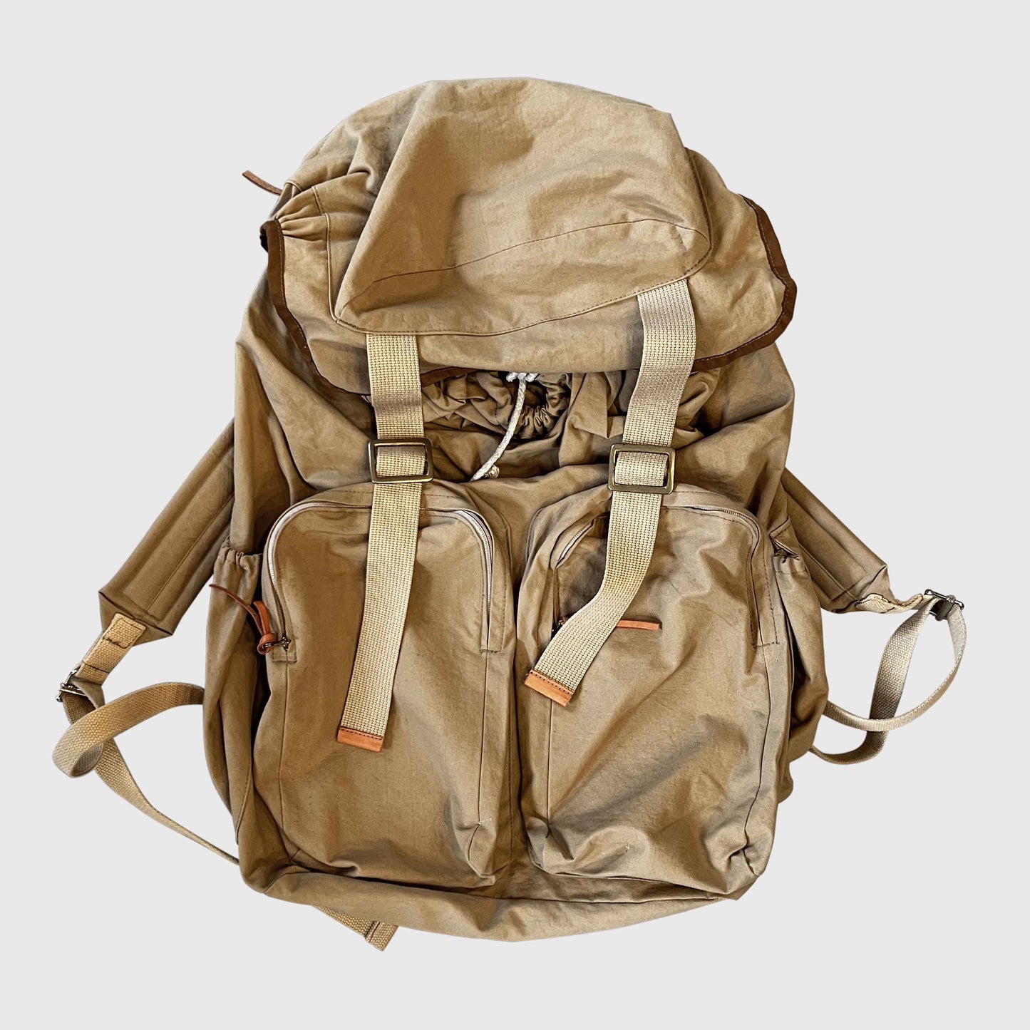 BIG Backpack(フランス軍ビンテージテントリメイク)T.K GARMENT SUPPLY|リメイク・リサイクル・ナチュラルをメインコンセプトとして掲げたブランド