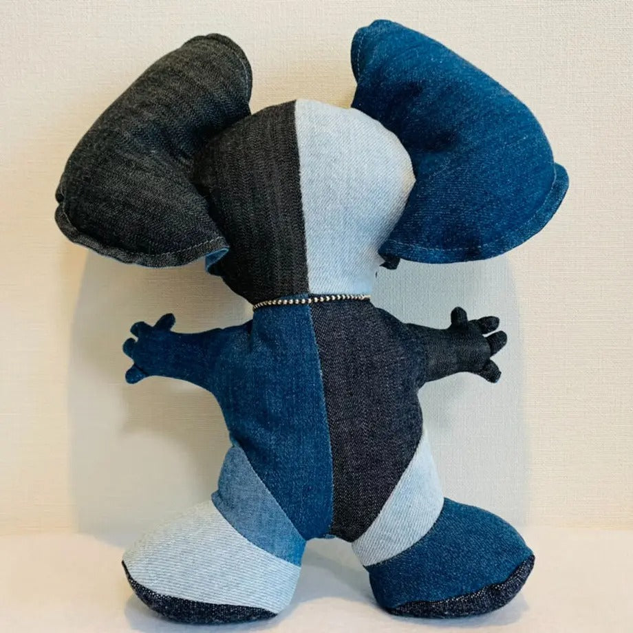 TK Denim Mouse(シルバーペンダント)|T.K GARMENT SUPPLY|リメイク・リサイクル・ナチュラルをメインコンセプトとして掲げたブランド 背面