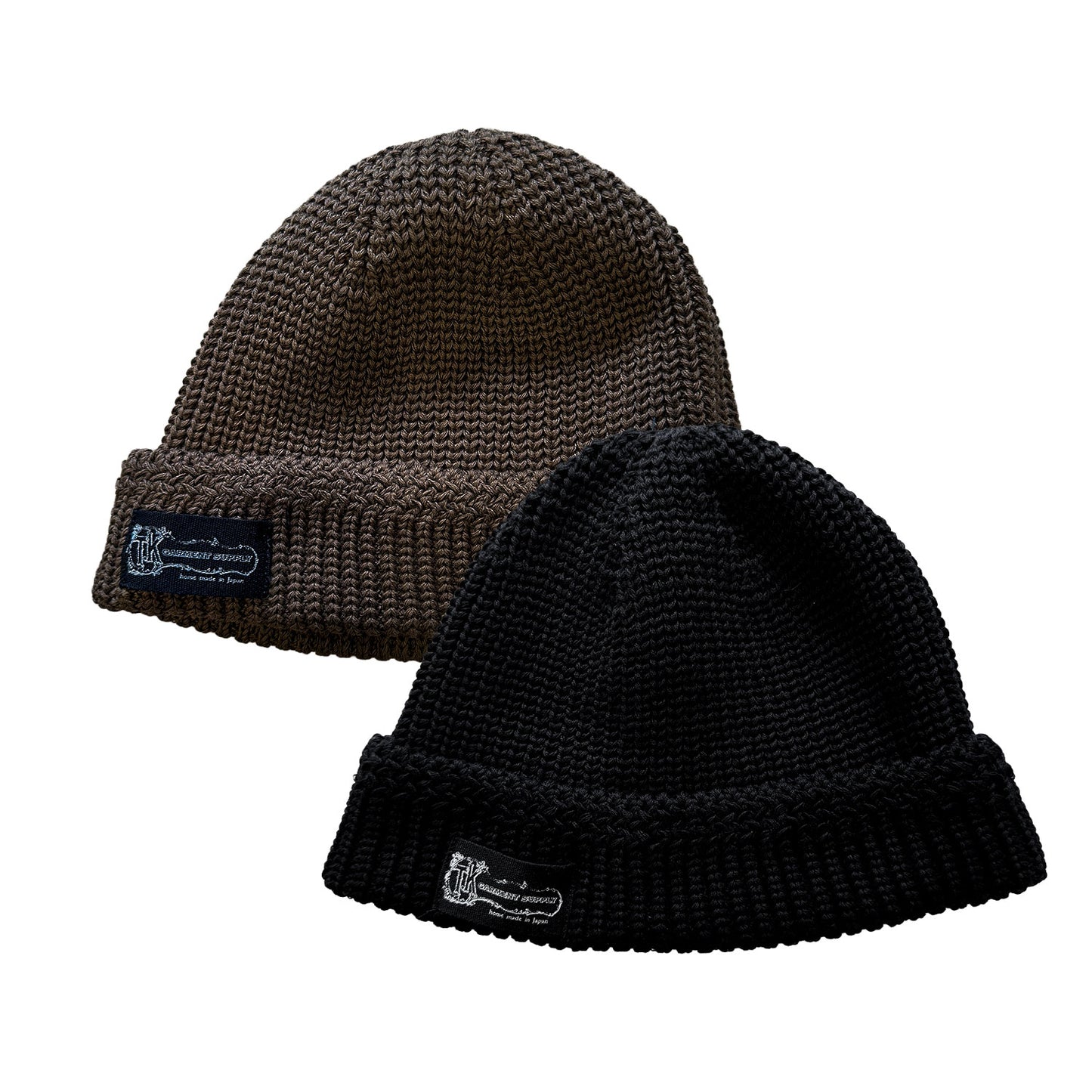 Military Knit Cap — Cotton 100% / Logo Tag【軍用ニットCAPをベースに、日本製で再構築】