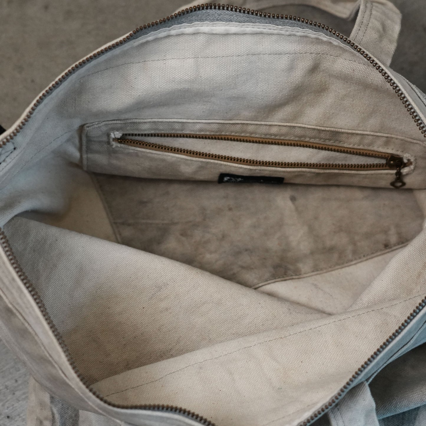 50’s US Mail Bag Remake — 2WAY Bag 【ビンテージ素材・アンティーク 1950年代 USメールバッグリメイク】