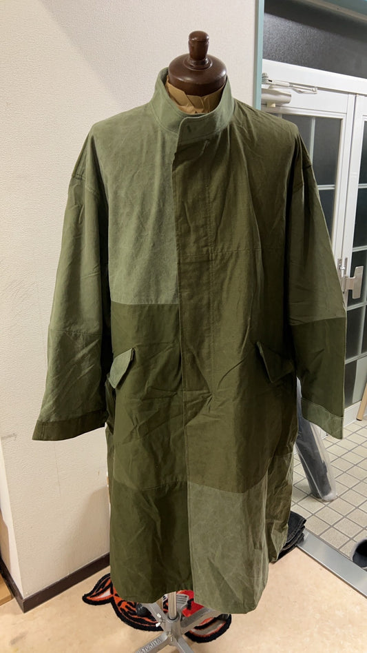 リメイク ロングコート（US ARMY ビンテージテント）ミリタリーオリーブ/ネイビーモッズ