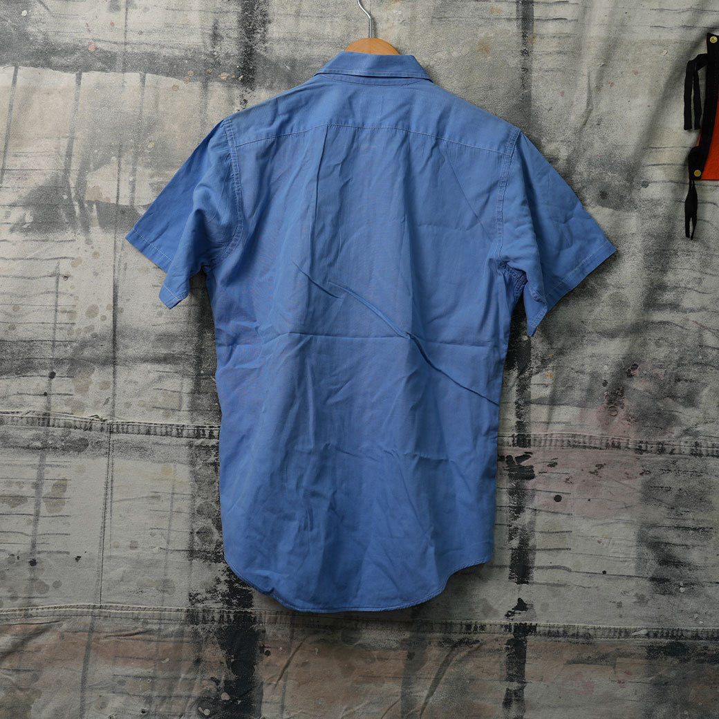 【Vintage Stock】Elbeco ヴィンテージワークシャツ・ブルー