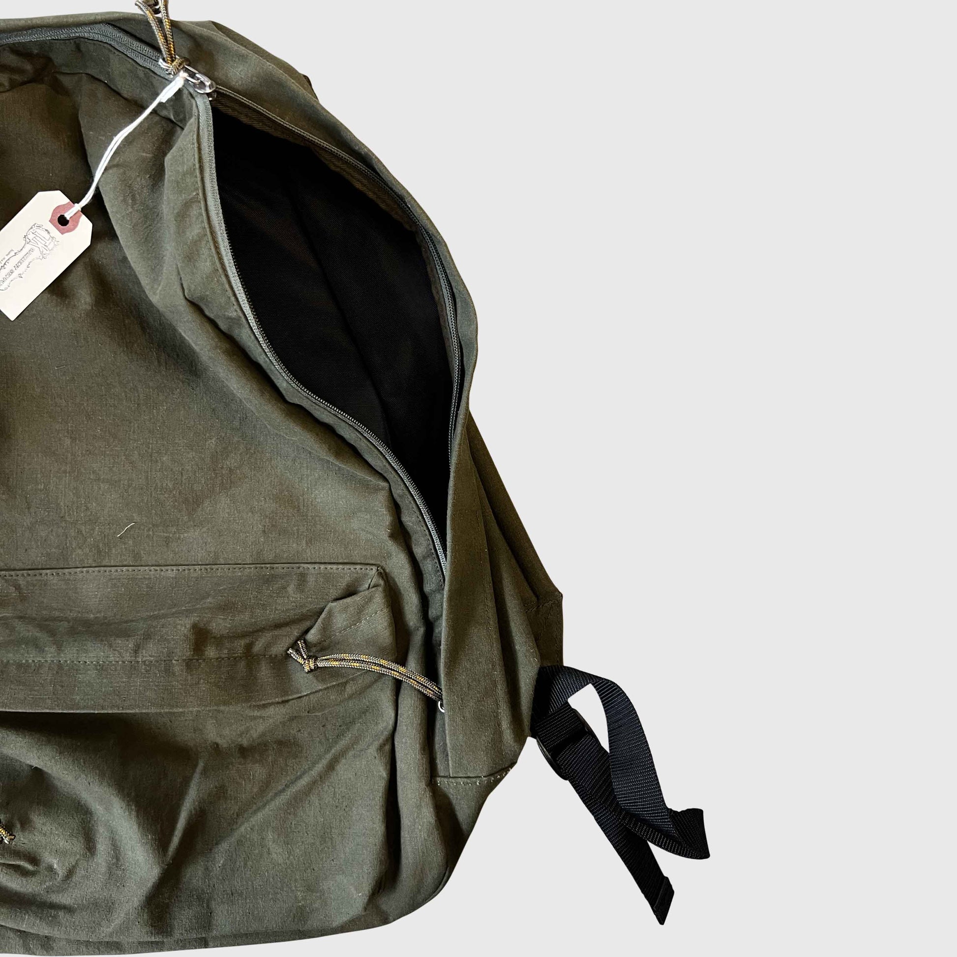Backpack-バックパックチャック（USビンテージテントリメイク）T.K GARMENT SUPPLY｜リメイク・リサイクル・ナチュラルをメインコンセプトとして掲げたブランド